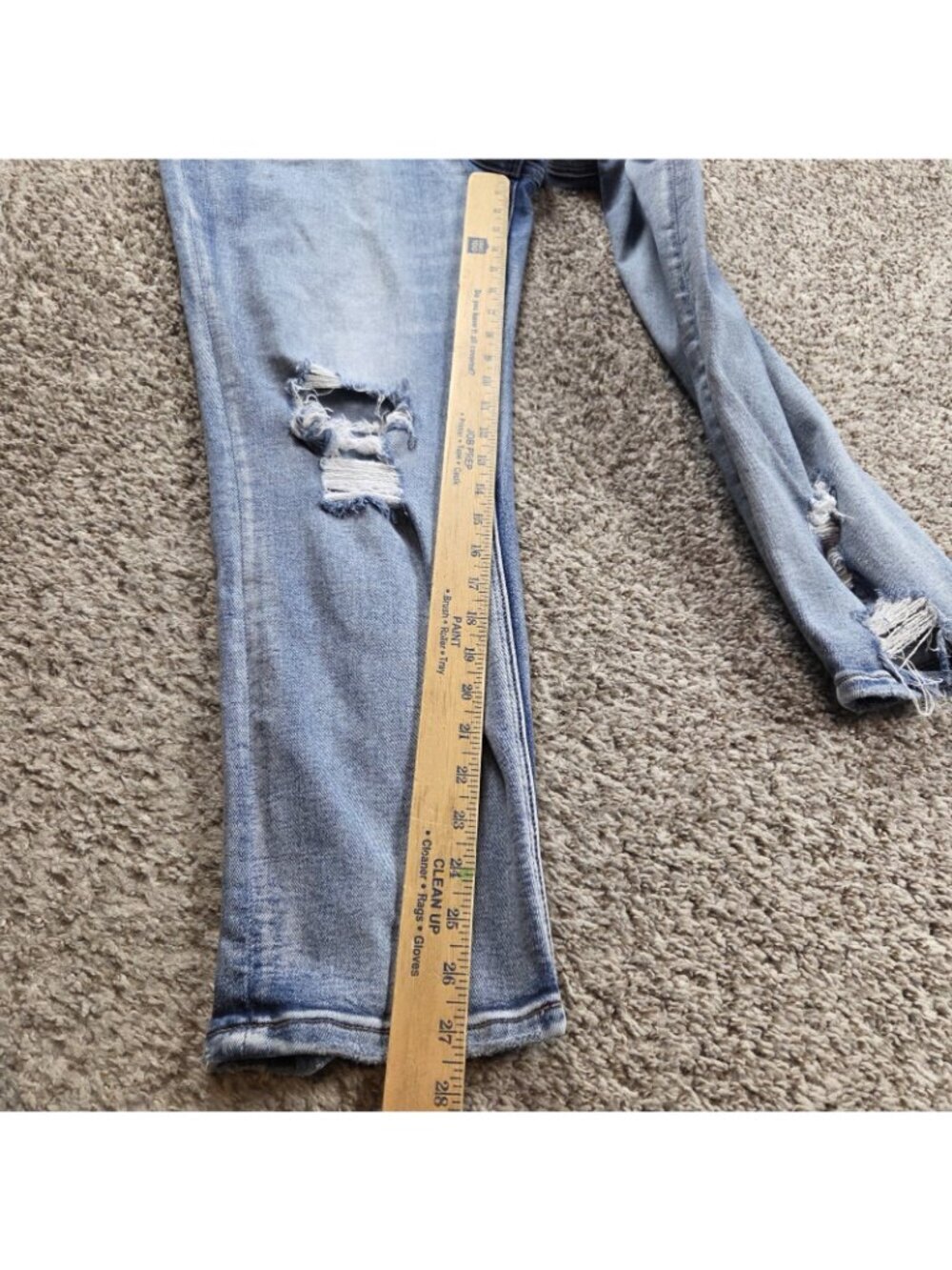 Vervet Jeans Womens 31 High Rise Boyfriend Distressed Denim - Picture 4 of 6
